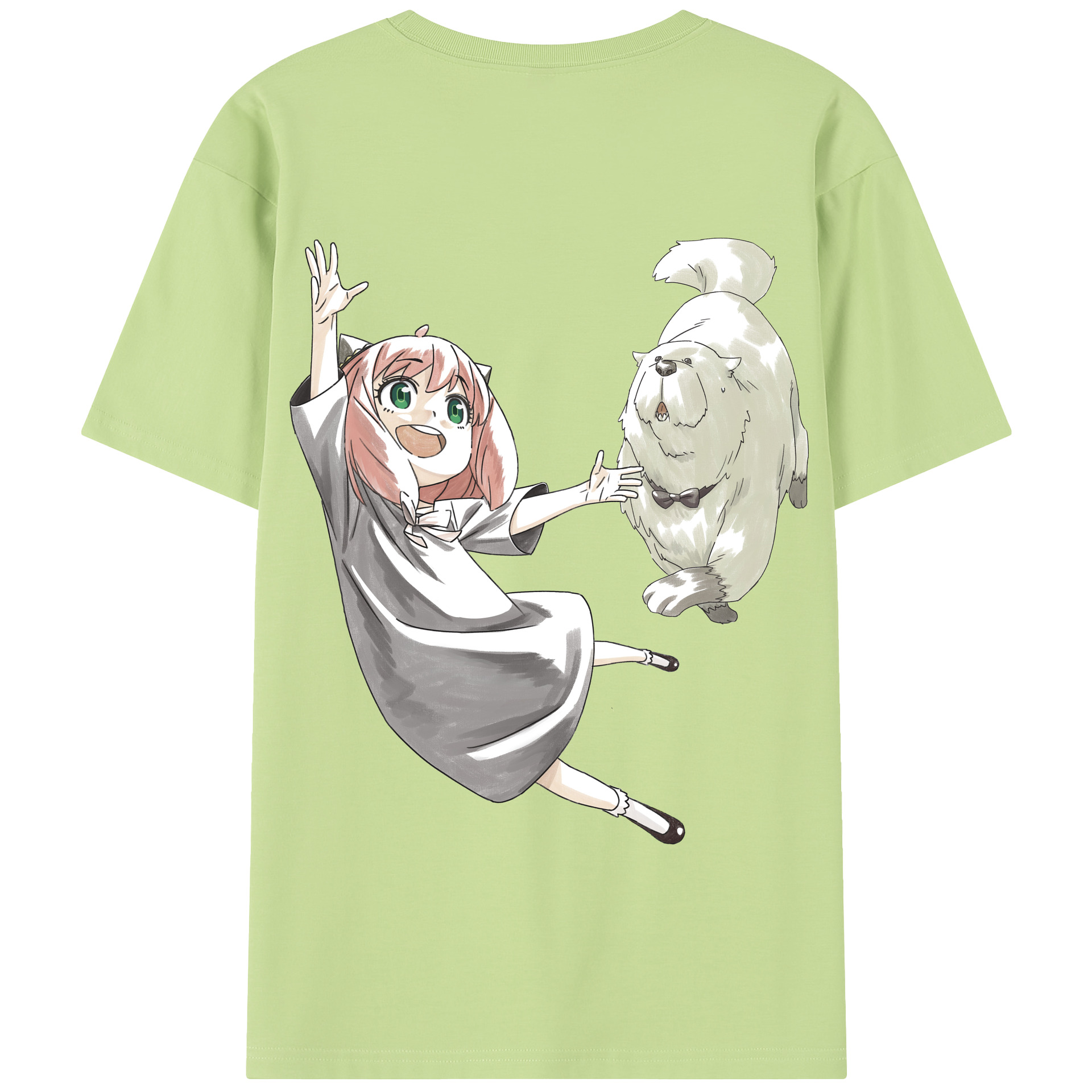 （画像用） SPY×FAMILY间谍家家酒 綿100％半袖Tシャツ（背面プリント）
